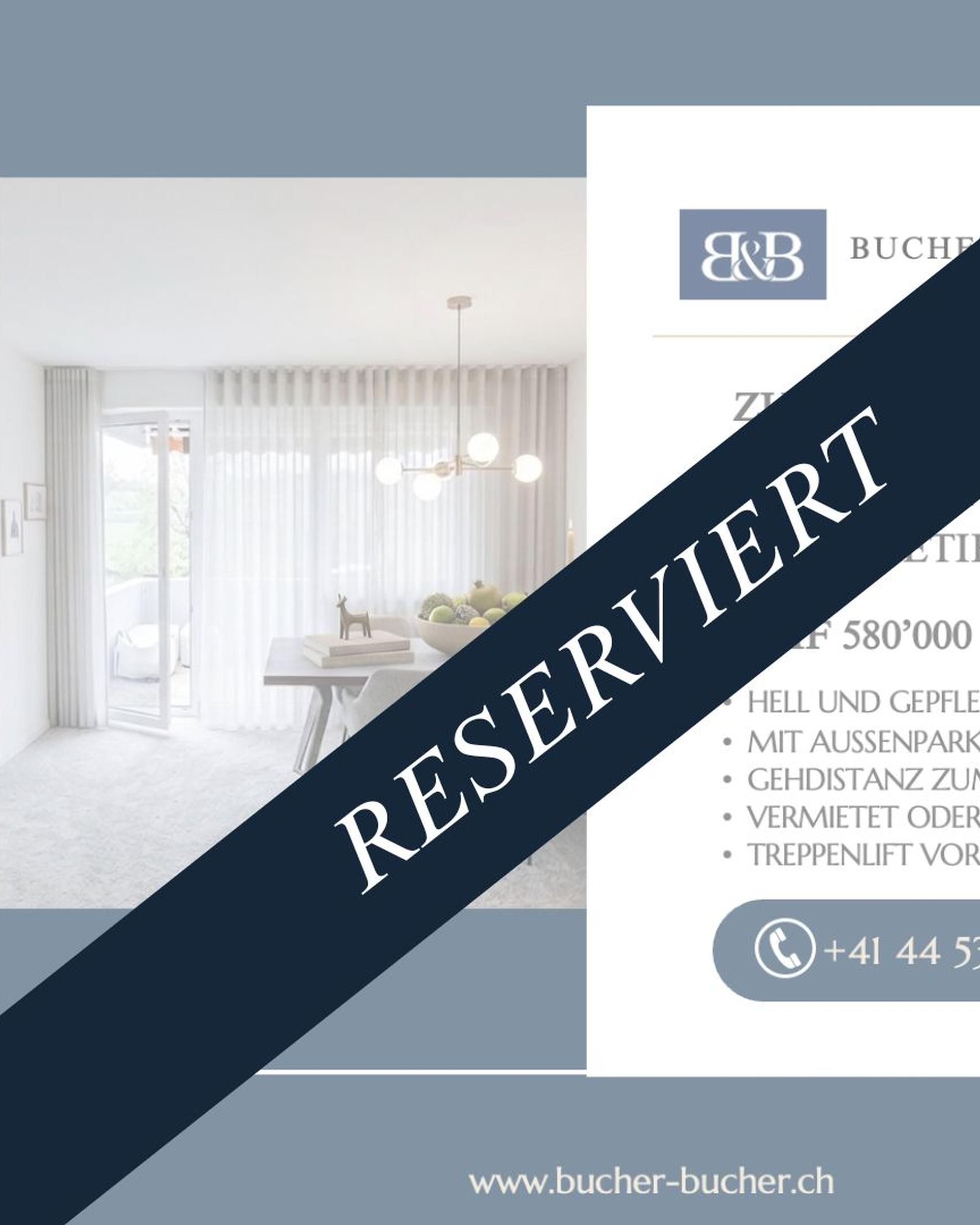 Bild von Gepflegte 2.5-Zimmer-Wohnung in Effretikon